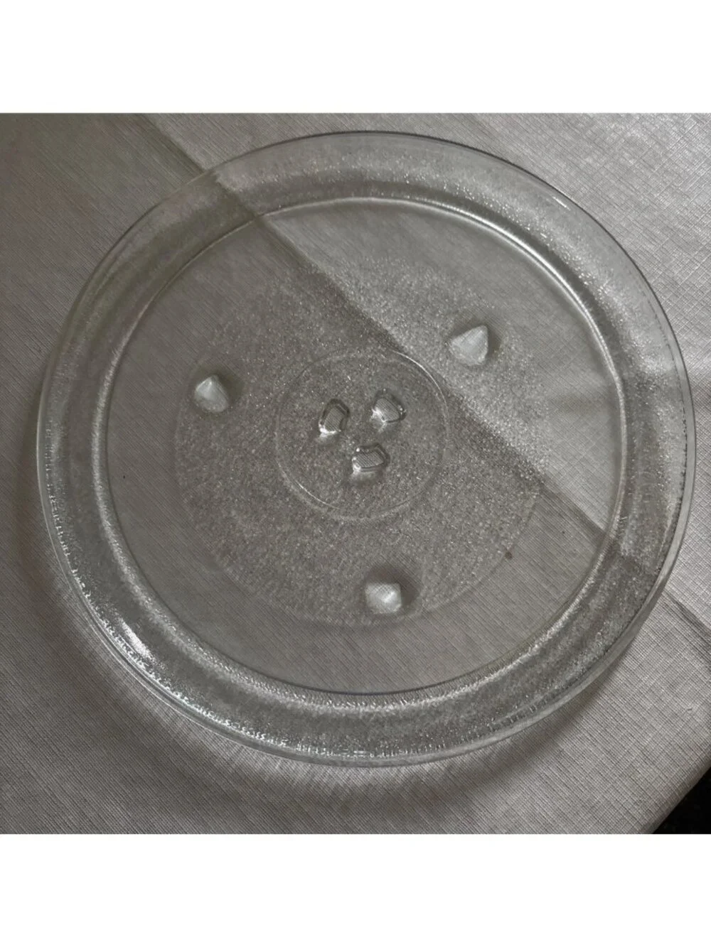 Clear Glass Microwave Turntable Plate Replacement 12.5